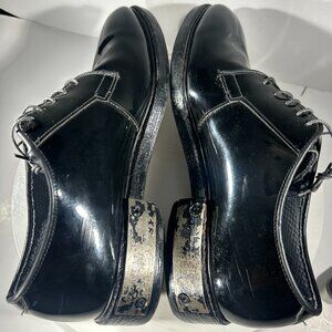 Bates High Gloss Side SHANK PLATES Mens Dress Shoes Size 12 Black Military Duty